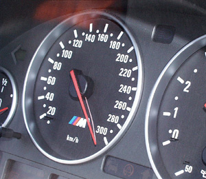 296 km/h en M5